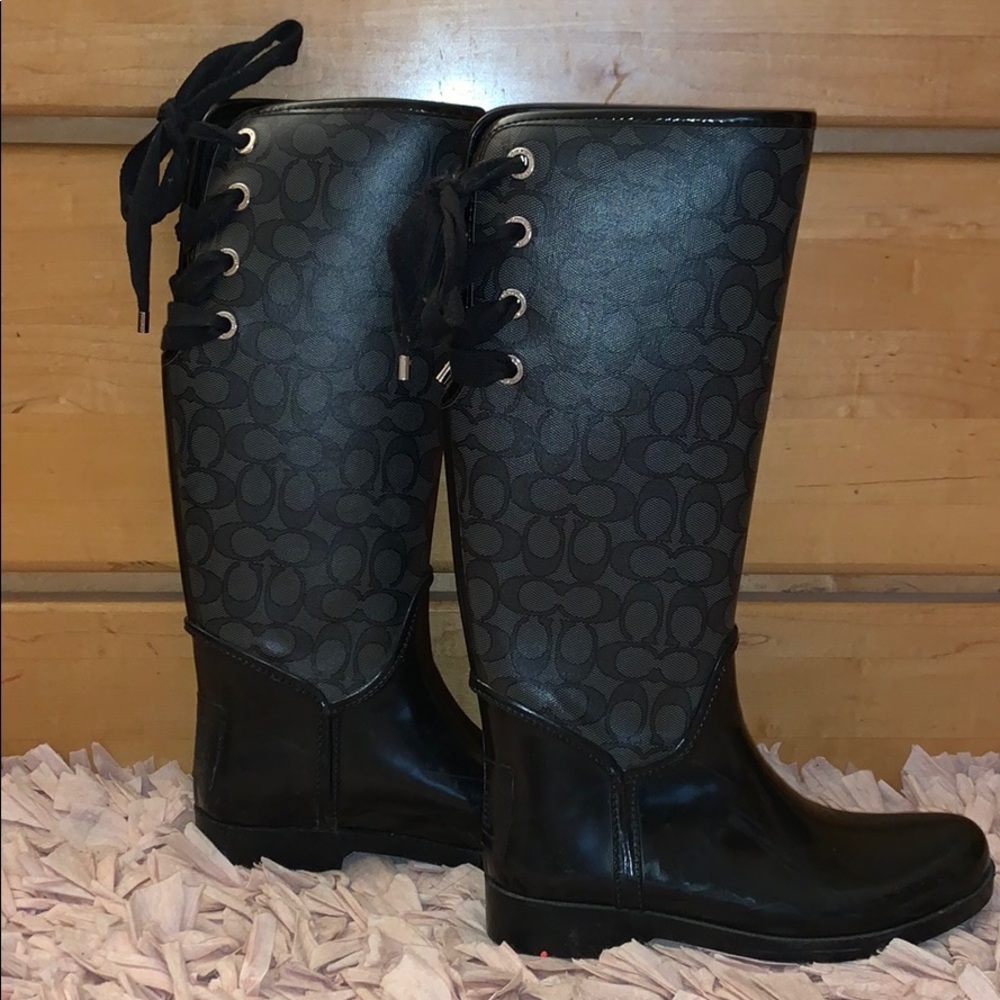 Coach Rainboots